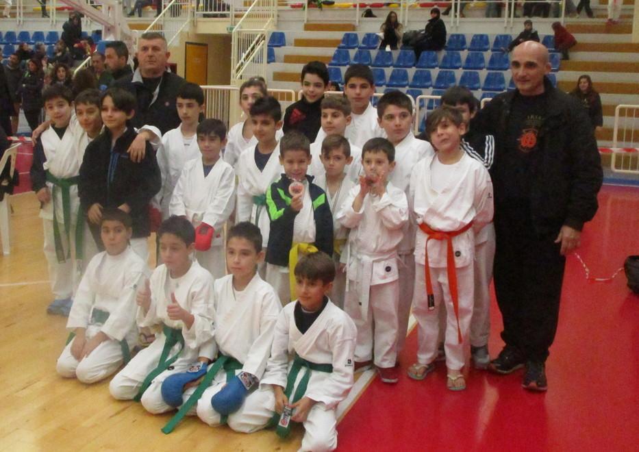 I giovanissimi del Budokan Sorso brillano alla Coppa di Natale