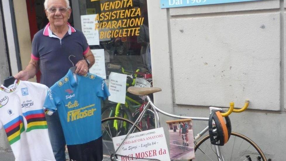 Coppino e la sfida a Moser, lo sprint inizia a 80 anni