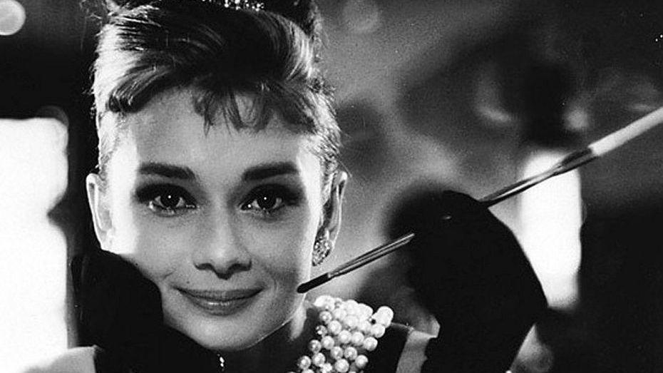 Audrey Hepburn sul set di «Colazione da Tiffany»