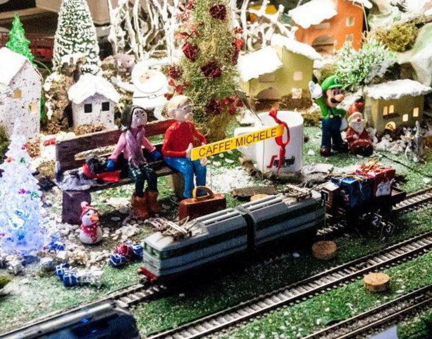 I dolci arrivano con il trenino 