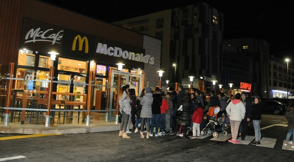 McDonald’s ha aperto il suo ristorante