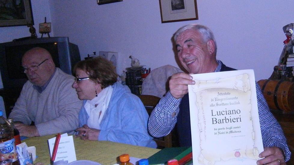 La prosa “visiva” di Luciano Barbieri 