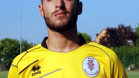 Il portiere Anselmi al Codifiume Sigolo in prova al Mesola