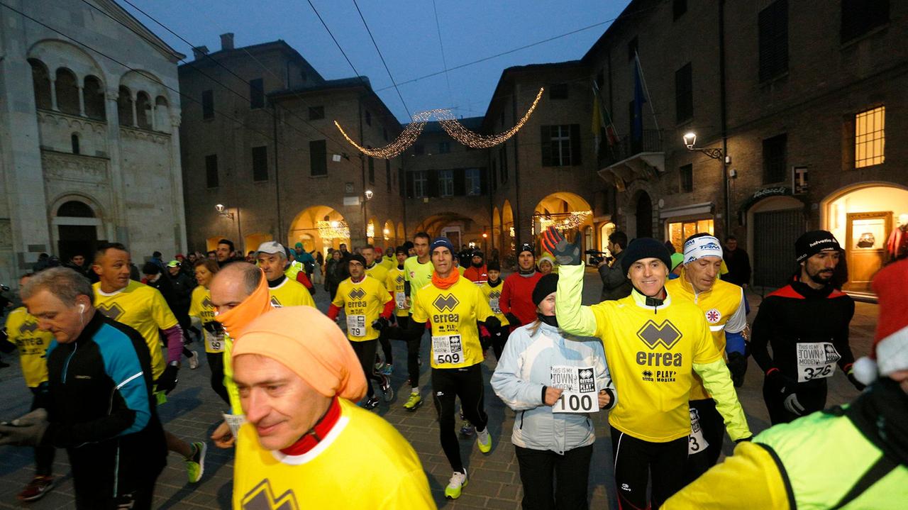 Modena, 1° gennaio di corsa e con i tortellini