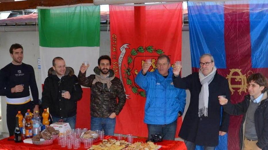 Un Capodanno con il remo in mano al lago di Roffia