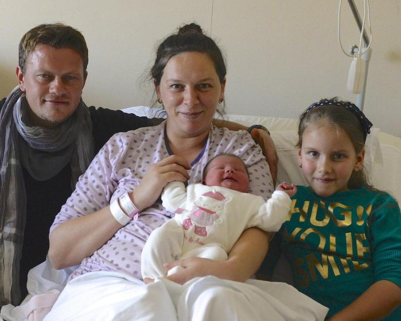 Il primo bebè nato nel 2016 è una bambina: Antonia Maria