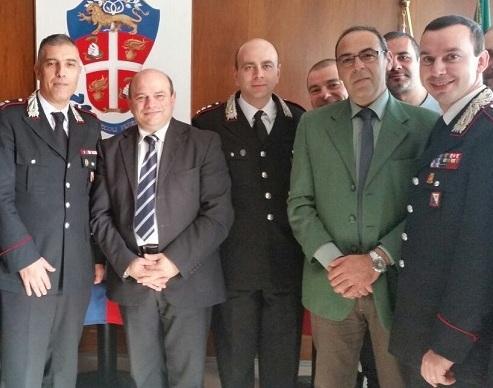 Gli auguri del sindaco Sanna ai carabinieri e alla polizia 
