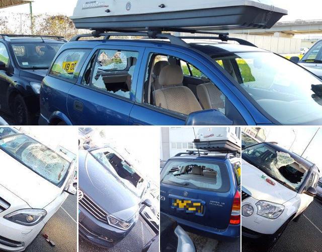 Raid contro le auto in un parcheggio a pagamento: «Farò un mutuo per ripagare tutti» 