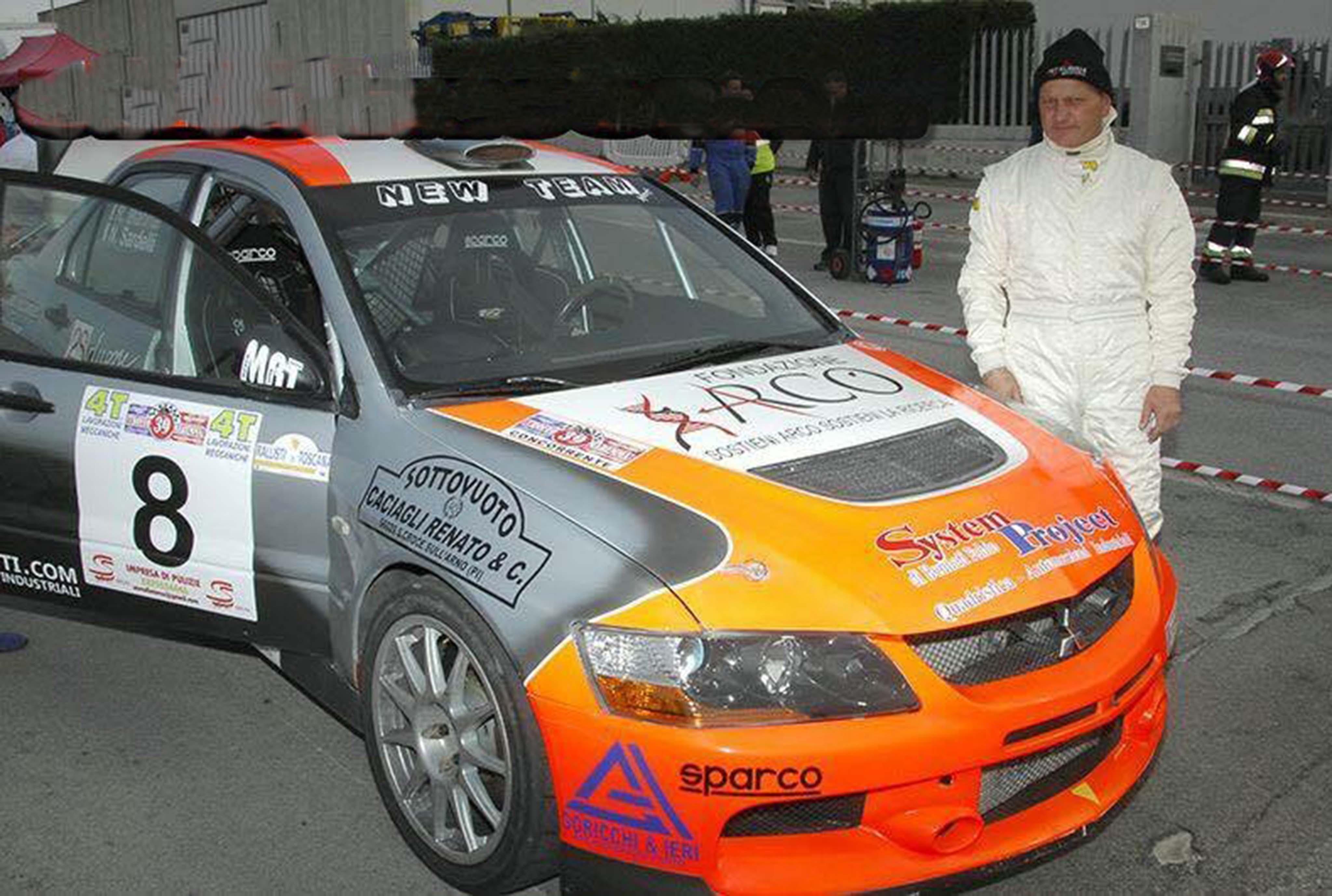 Il pilota Nicola Sardelli