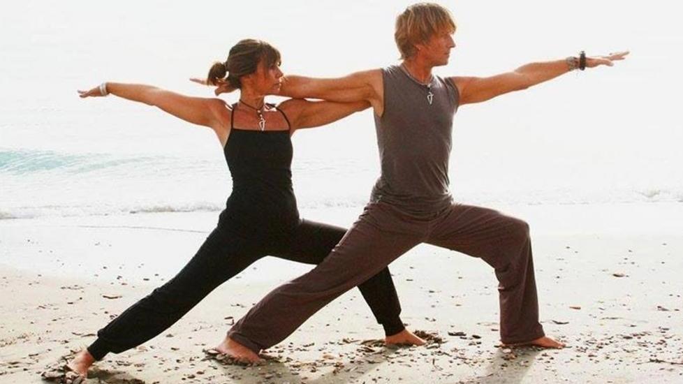 Lezione con i fondatori dell’odaka yoga