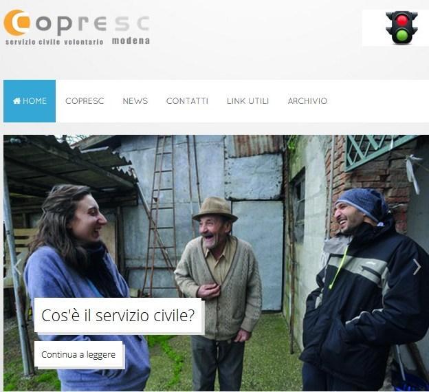 Un nuovo sito per i volontari del servizio civile