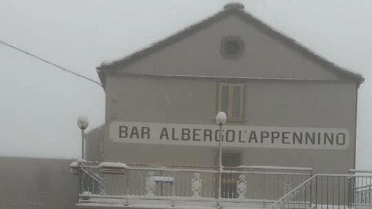 San Pellegrino sotto la neve