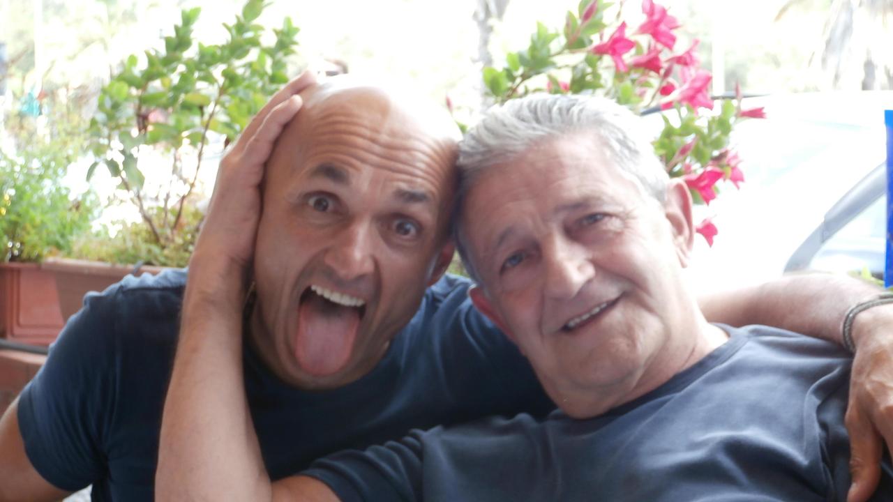 Corrado Orrico insieme ad un altro grande allenatore toscano: Luciano Spalletti