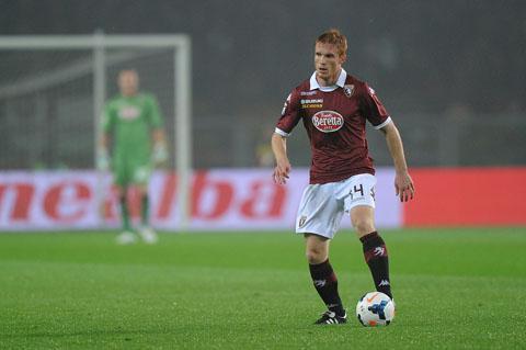 Il centrocampista del Torino Alessandro Gazzi