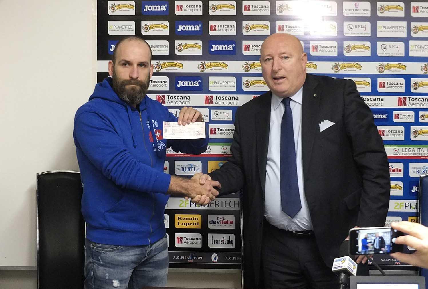 L'assegno per il bimbo di Pontedera (Muzzi)