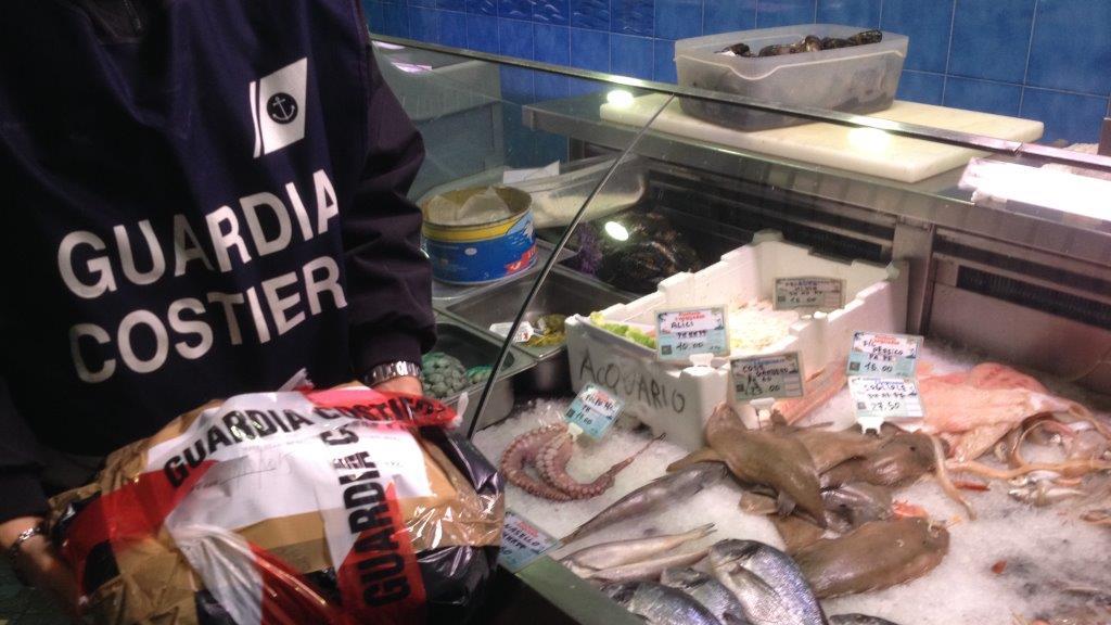 Il pesce controllato dalla Capitaneria