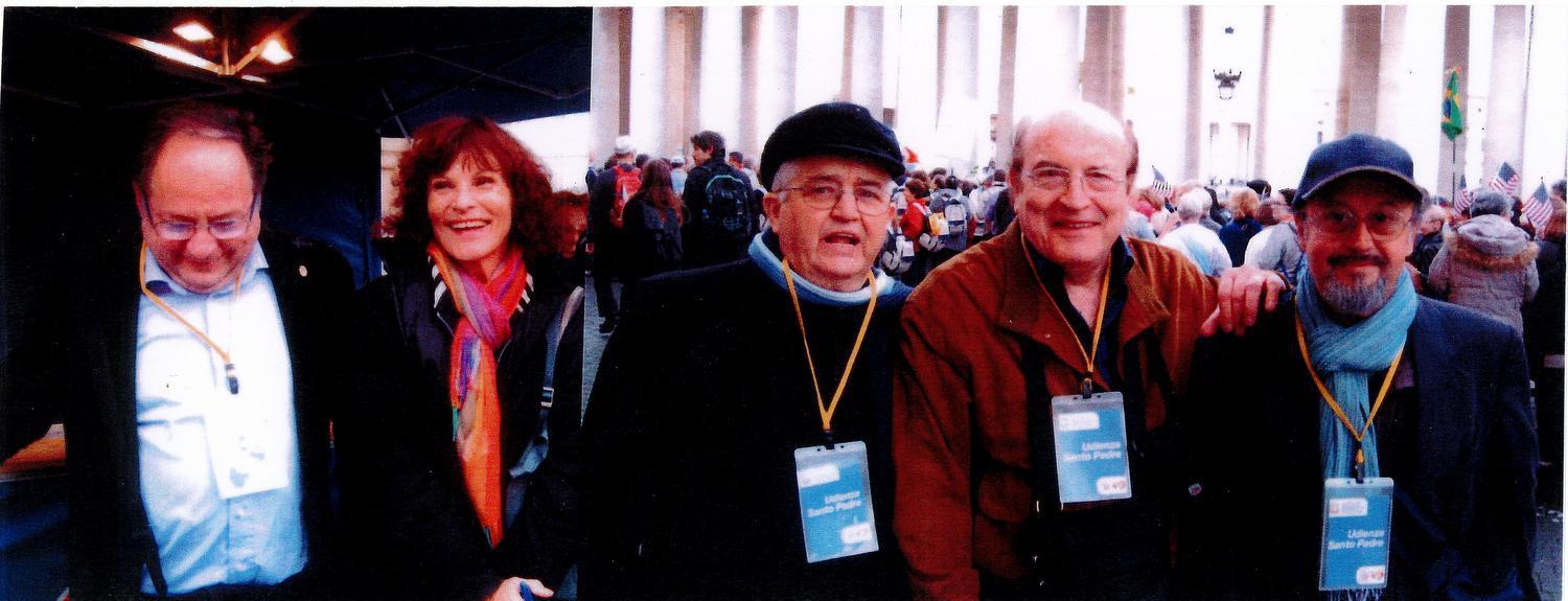 Tre barbieri reggiani al lavoro per i clochard in Vaticano