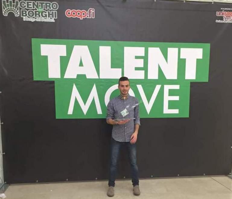 Un carrarese vincitore di Talent Move 