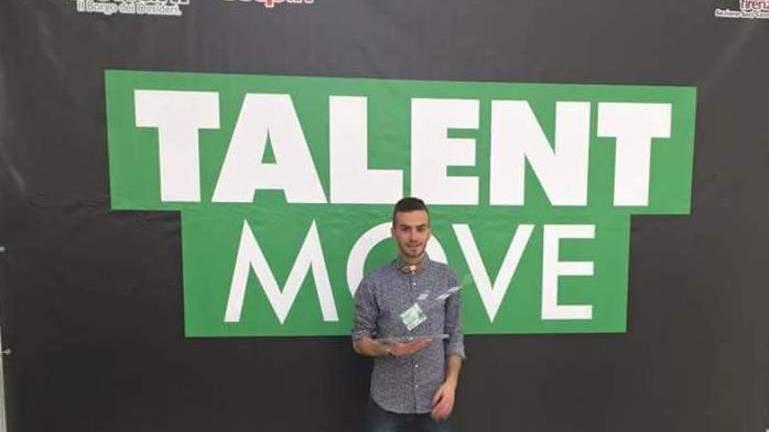 Un carrarese vincitore di Talent Move