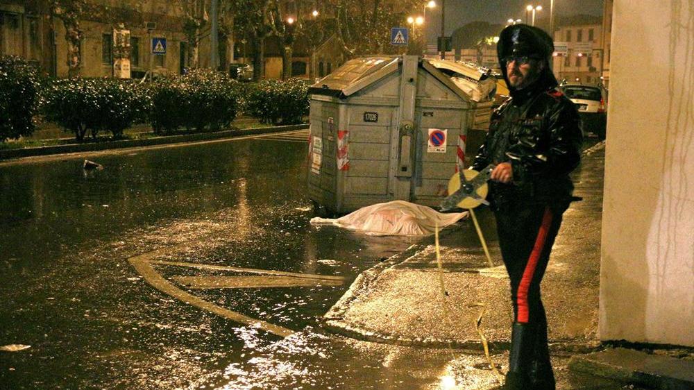 Il punto in cui è avvenuto l'incidente mortale (foto Marzi / Pentafoto)