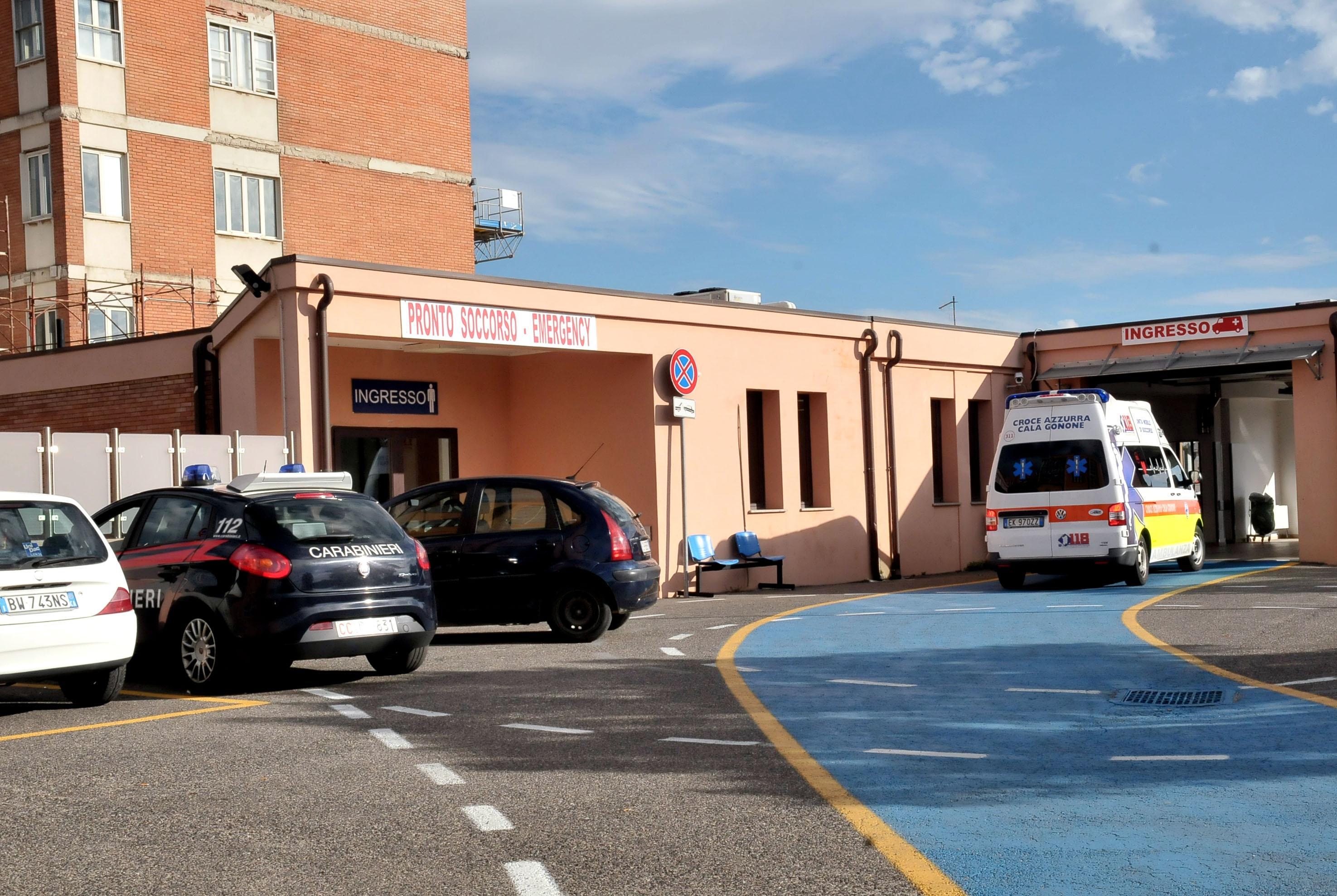 Il pronto soccorso dell'ospedale di Nuoro