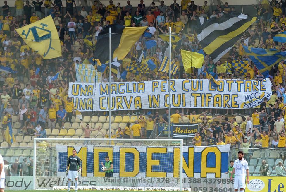 La media spettatori è in calo Il Modena sedicesimo in B
