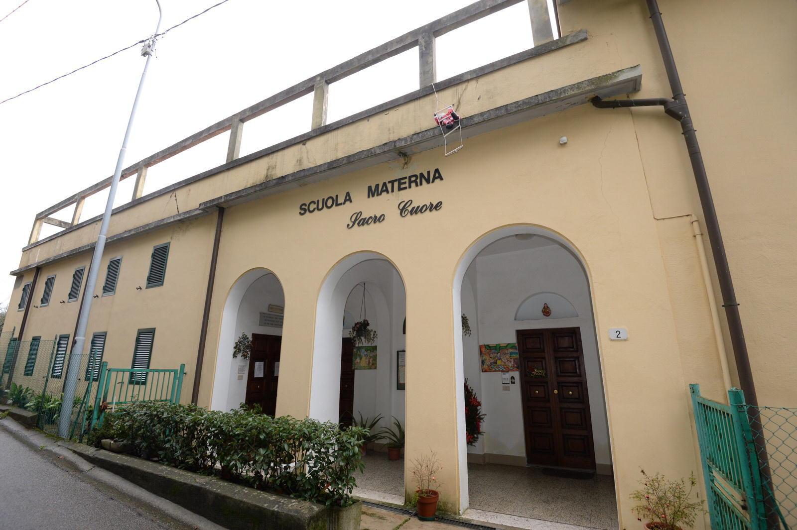 L'asilo delle suore preso di mira dai ladri (foto Franco Silvi)