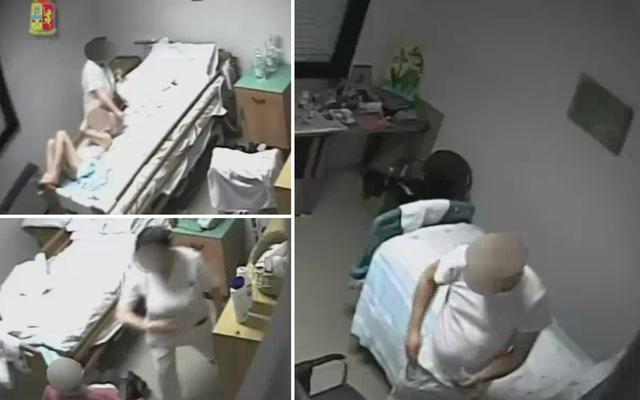 Alcuni fermo-immagine del video allegato alle indagini