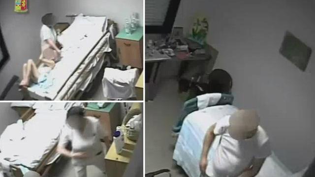 Alcuni fermo-immagine del video allegato alle indagini