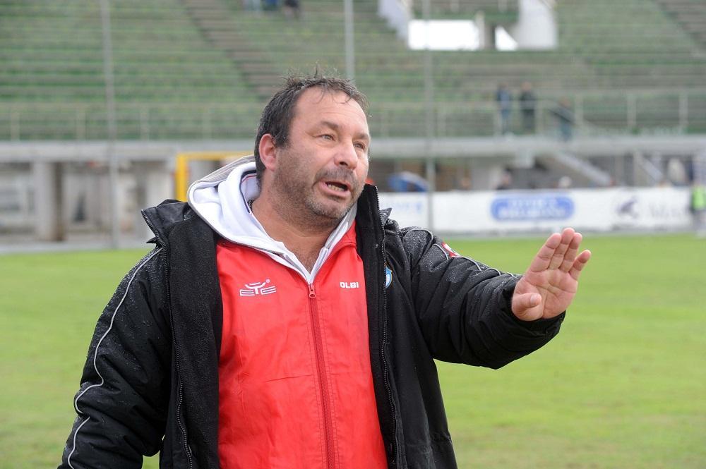 L'ex allenatore dell'Olbia Oberdan Biagioni