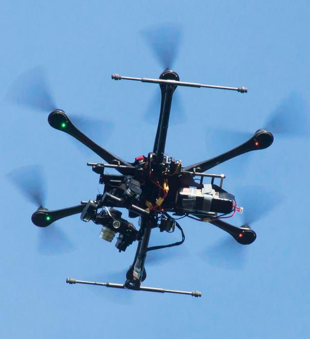 Un drone per sorvegliare l’area Sic della zona di Mistras