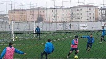 Biancazzurri in campo oggi col Sant’Agostino