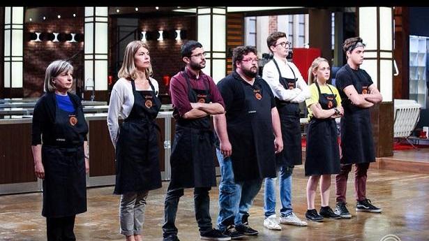 Baruffa è il quarto da sinistra (foto Sky)