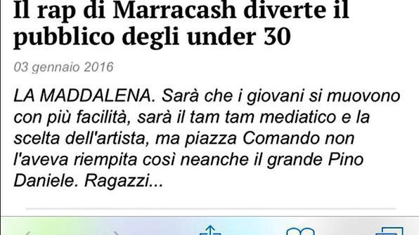 Il grazie di Marracash fa 7500 “mi piace”