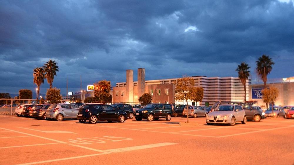 Il centro commerciale di Olbia che ospita il Conad