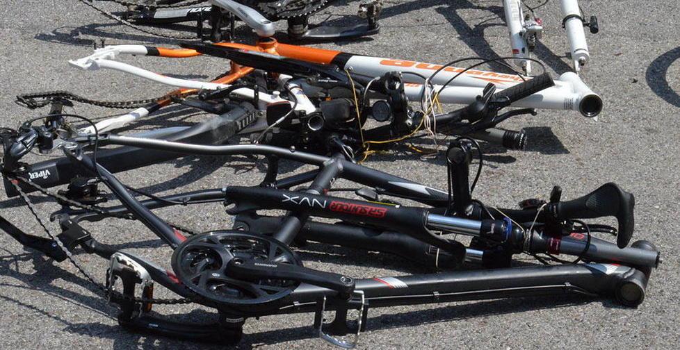 Sorpreso nel garage con le bici rubate 