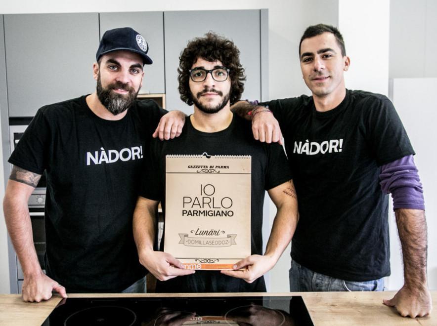 Io Parlo Parmigiano a cena a Taneto poi Taro Taro story