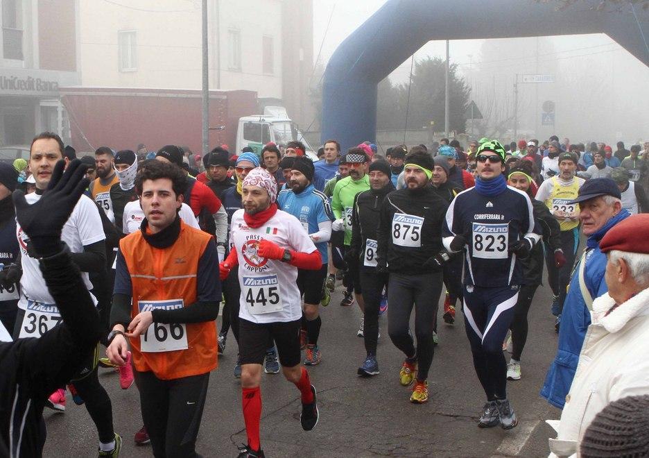 La carica dei 500 alla Maratonina d’inverno dell’Uisp 