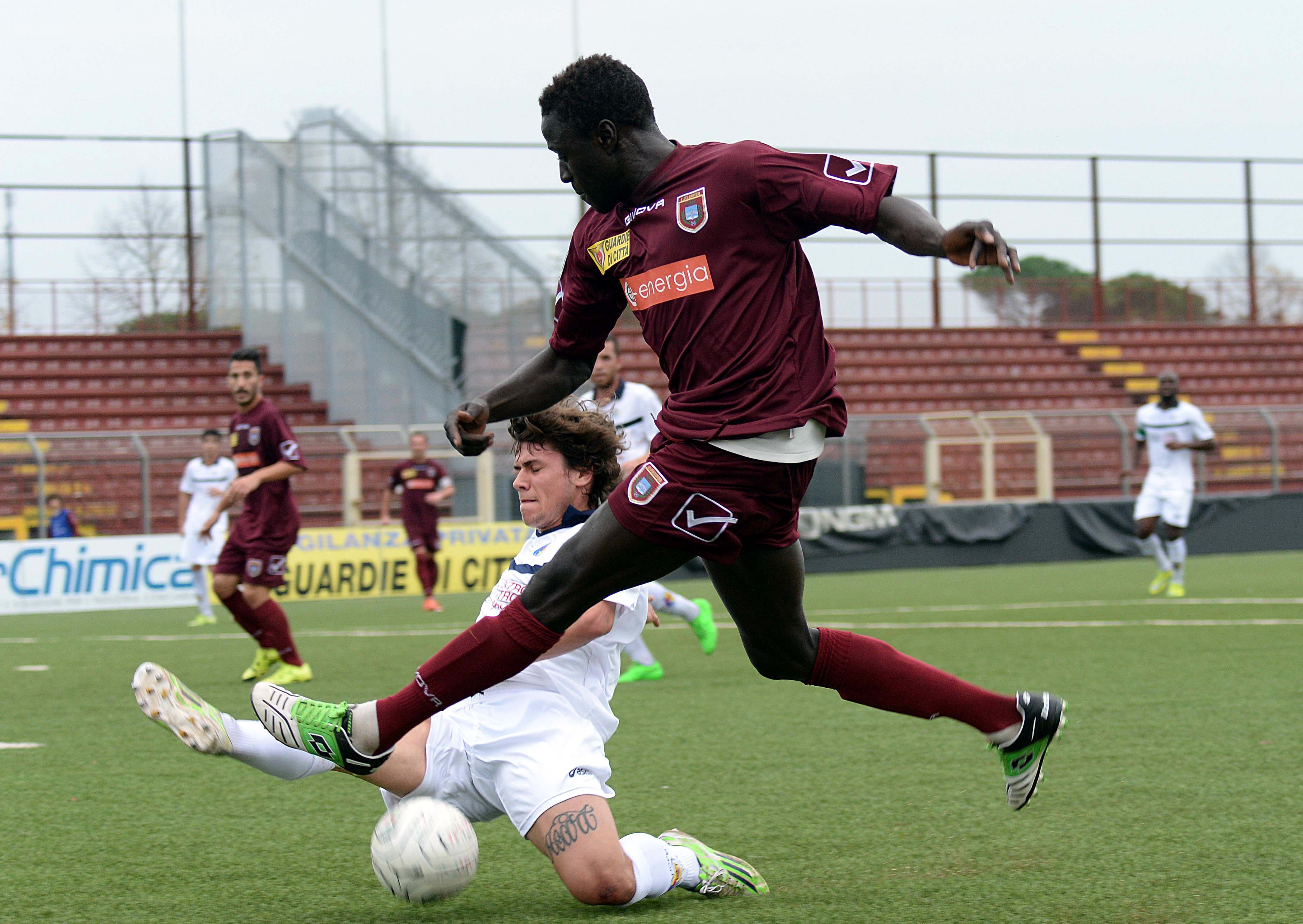 Il granata Sane in azione
