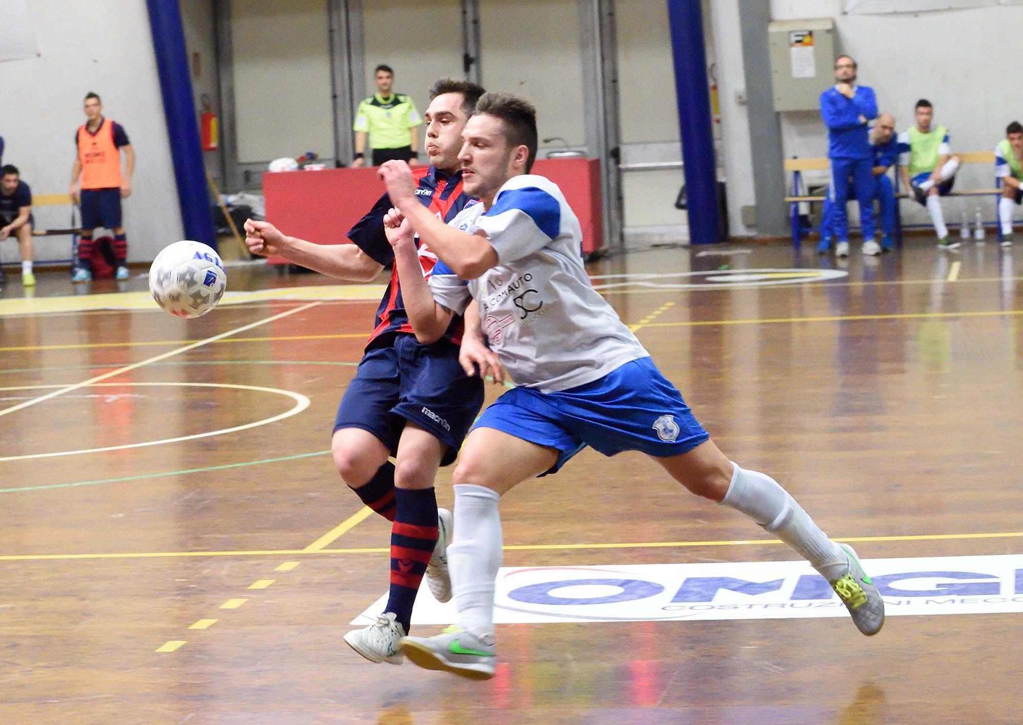 Un'azione di gioco di Imola-Prato
