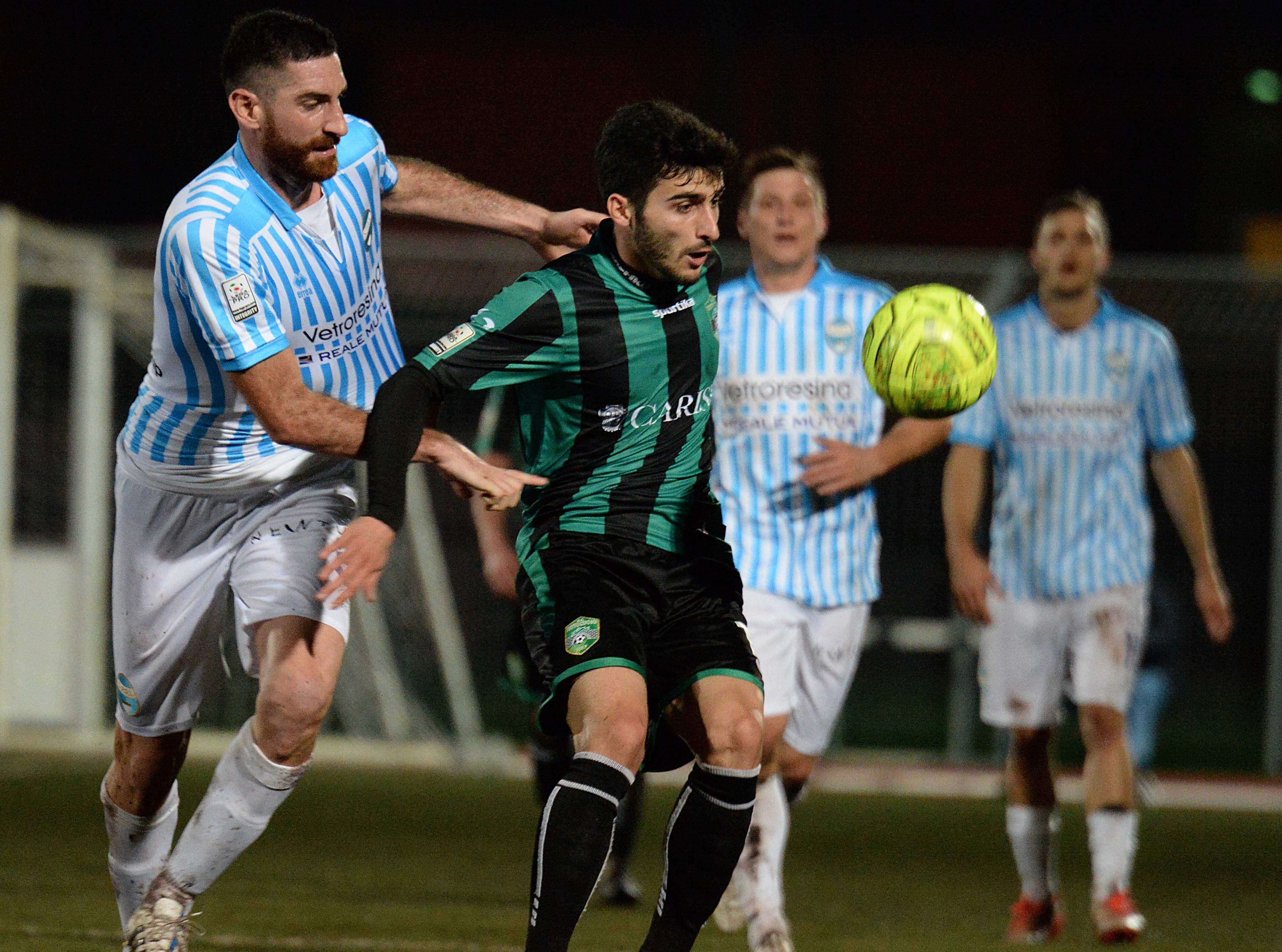 Tuttocuoio superato da una Spal cinica per 2-0 