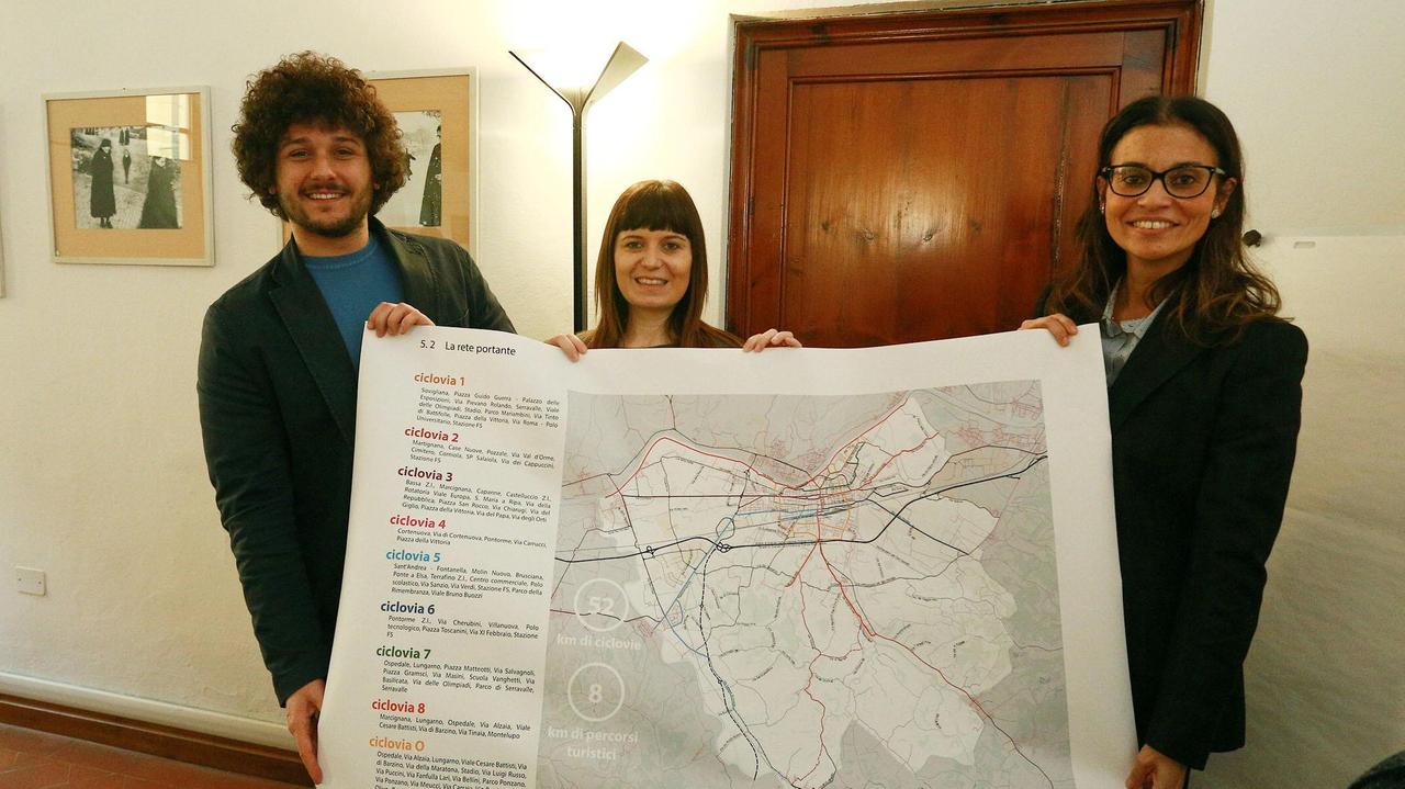La presentazione dello studio sulle piste ciclabili