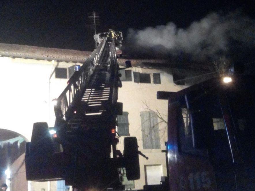 Prende fuoco la canna fumaria 