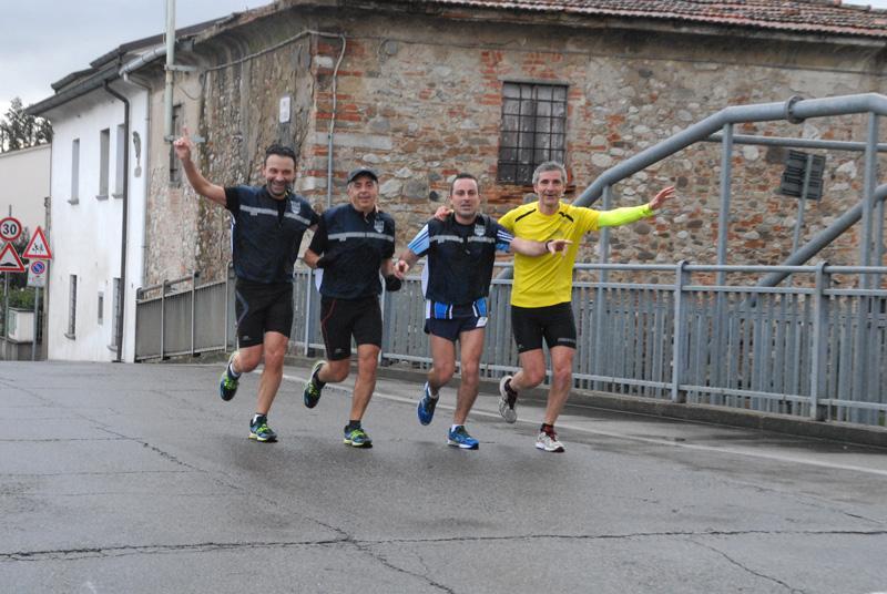 Alcuni partecipanti alla corsa di Casale