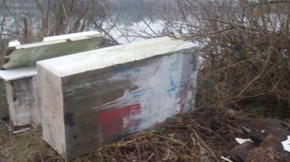 Spunta nella golena del Po una nuova discarica abusiva