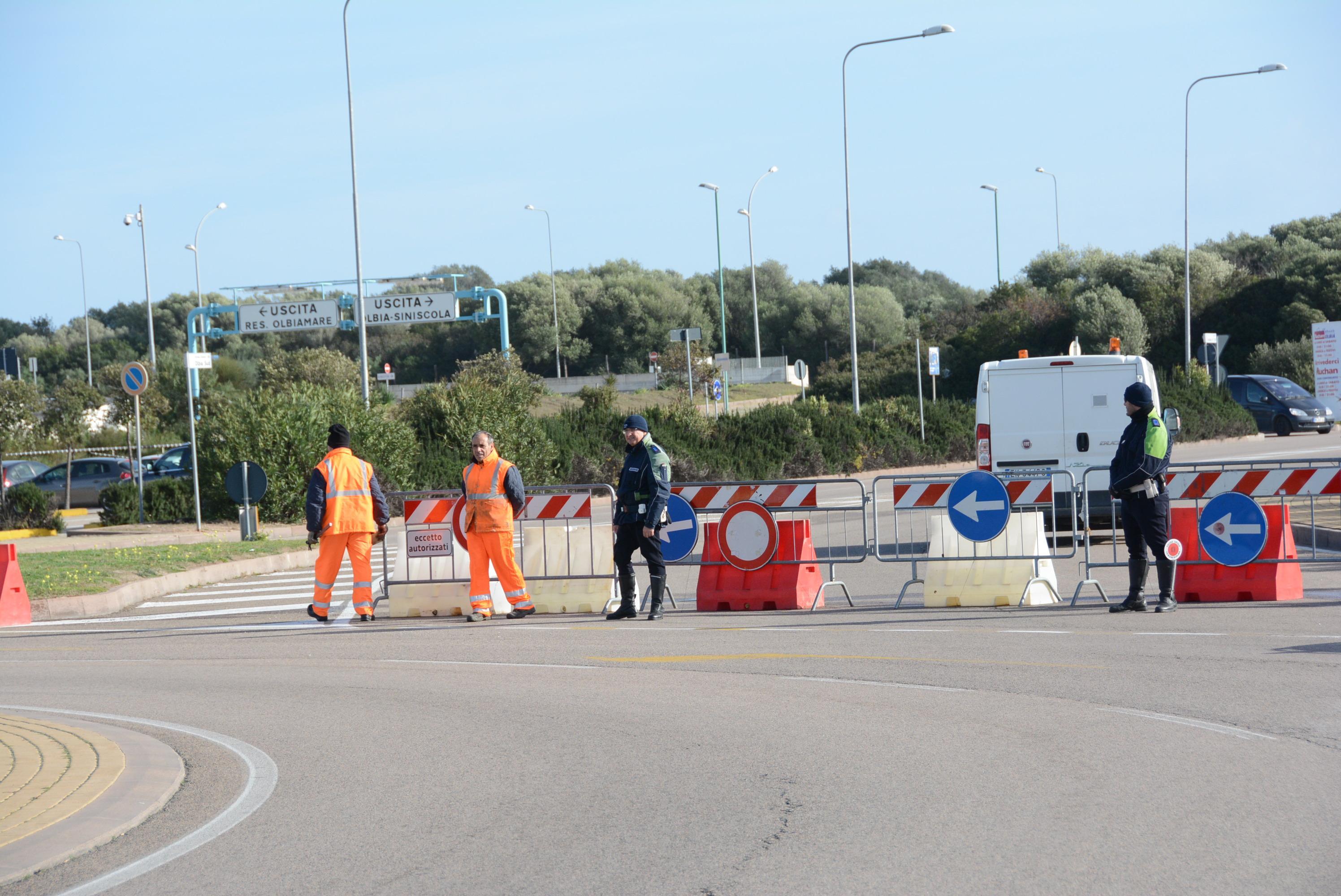 Chiusa al traffico per lavori la statale 125