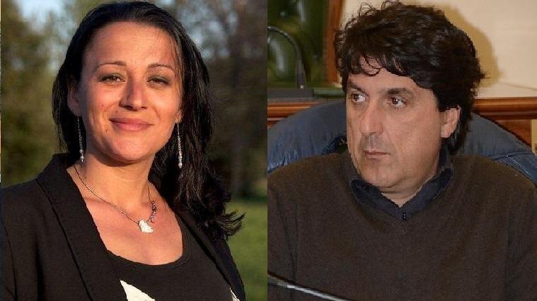 Stefania Laurenti e Saimo Biliotti, consiglieri comunali del Pd