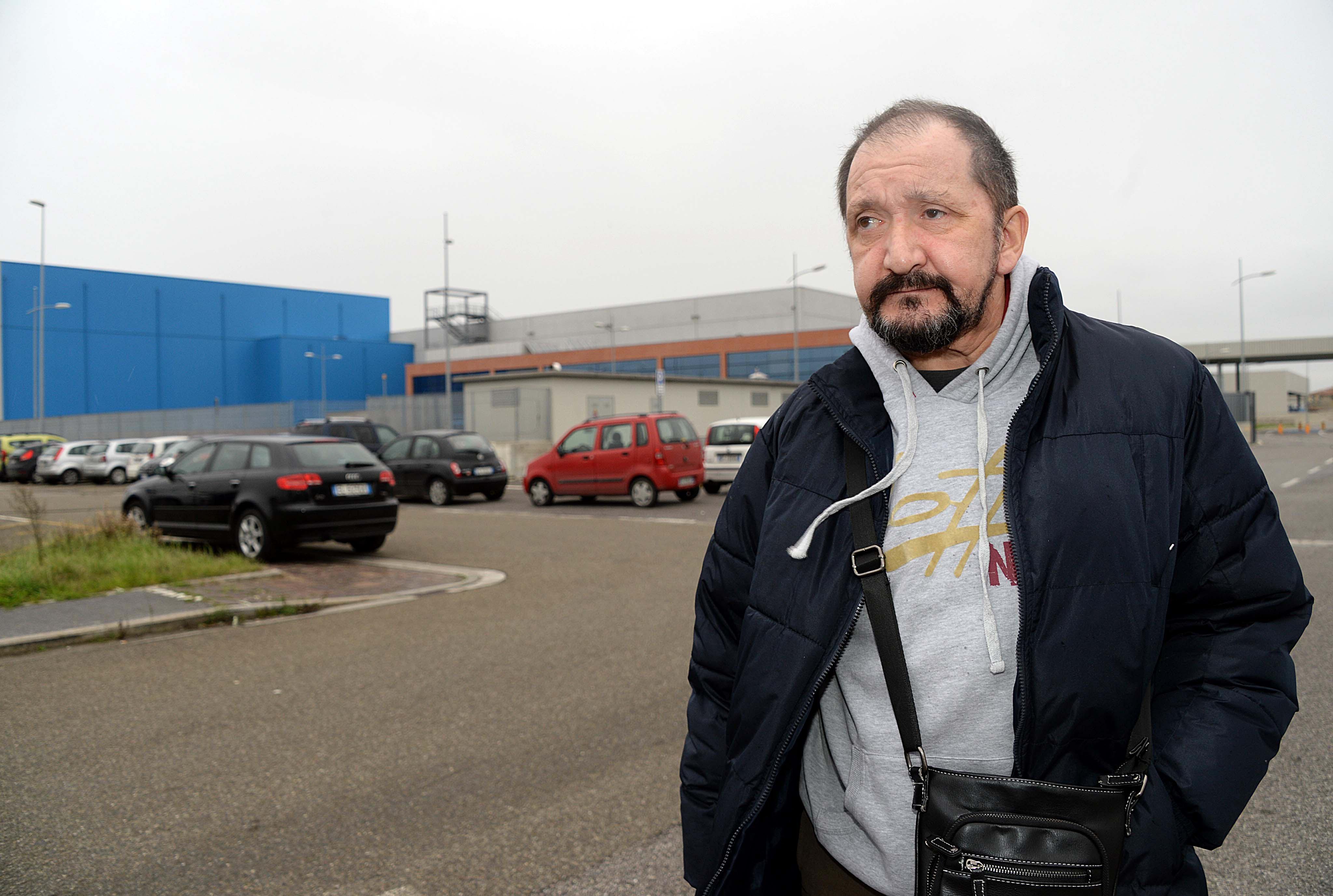 Il sindacalista Sandro Giacomelli (Cobas)