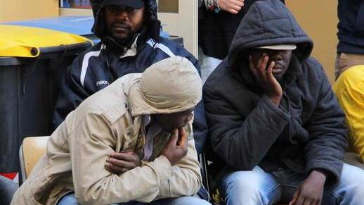 Resiste allo sgombero del centro profughi La lotta di Lassana