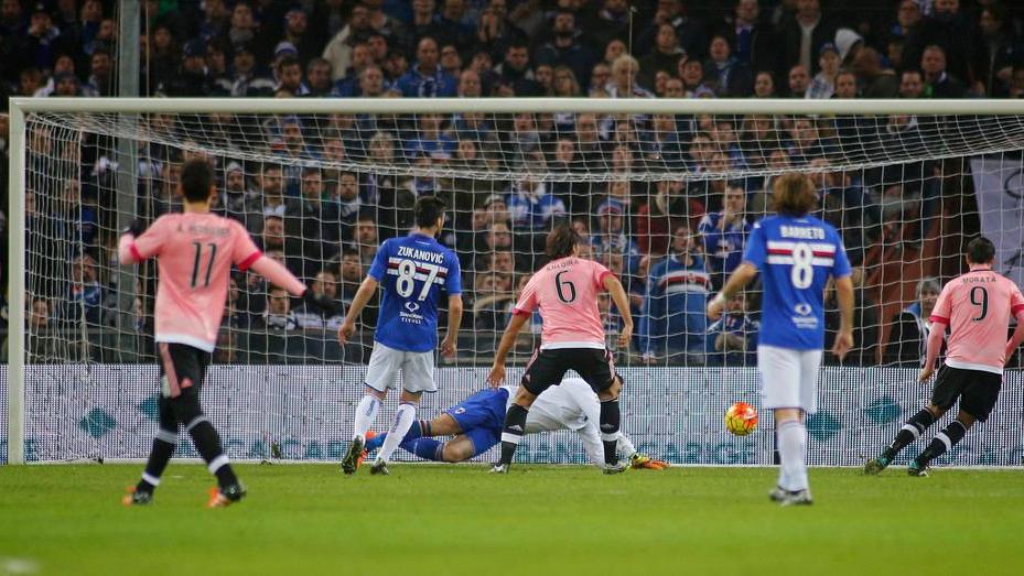 Juventus, operazione aggancio Batte la Samp e sale al 2º posto